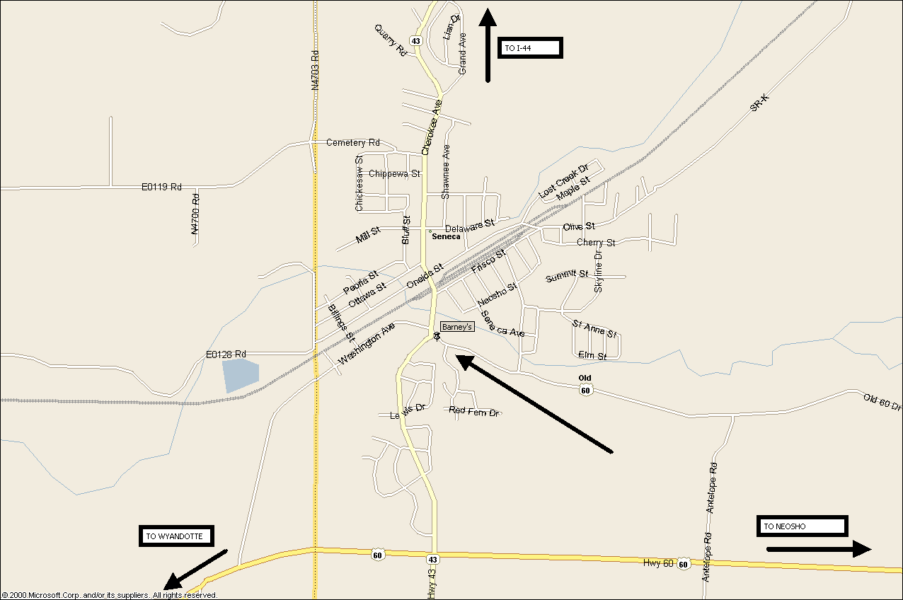 Driving Directions to Seneca